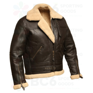 Shearling flight jacket
