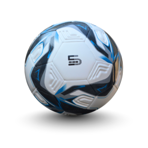 Front view of Premium Embossed TPU Match & Training Soccer Ball | Thermal Bonded/Stitched | Custom OEM Bulk Supply